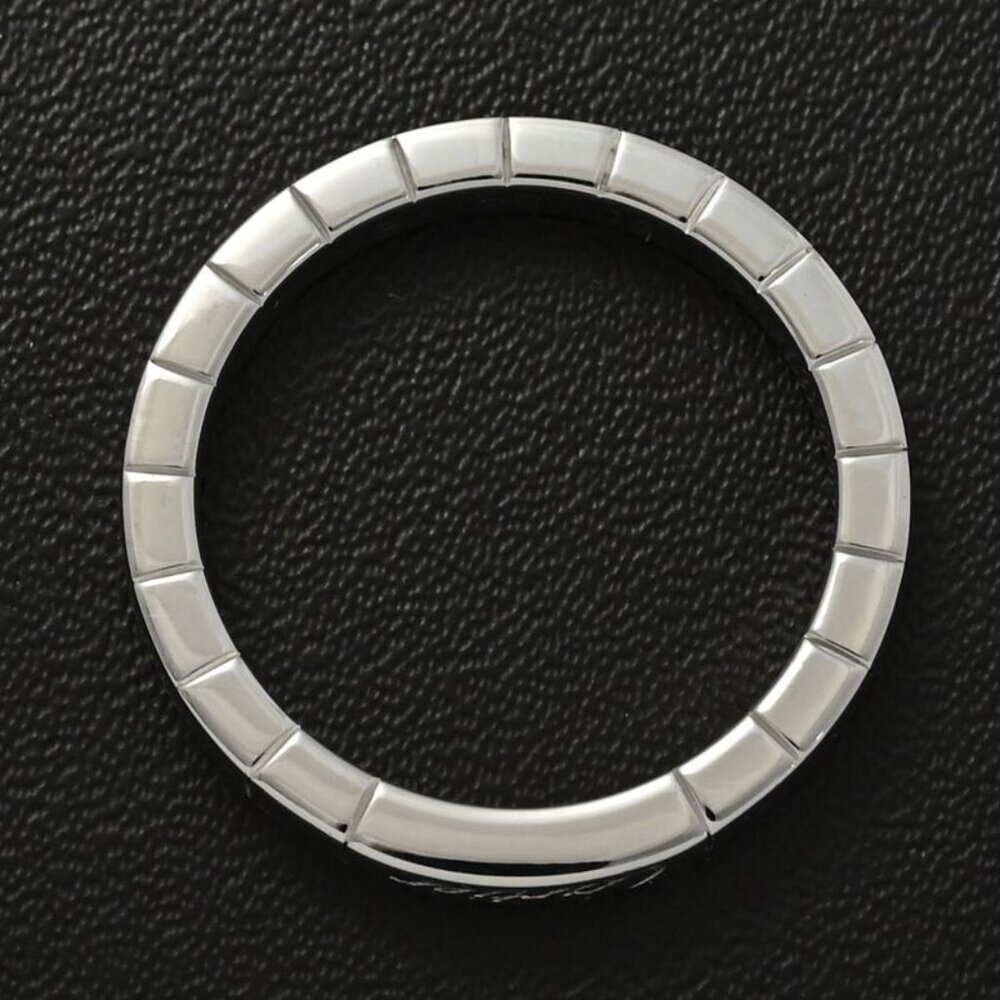 ★SOLD★ Cartier Lanier Ring 54 White Gold Wedding - Picture 6 of 11